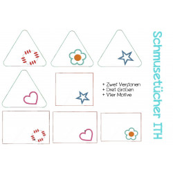 Stickdatei Schmusetuch Knistertuch ITH